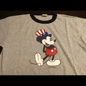 Vintage Mickey Mouse Ringer T-shirt